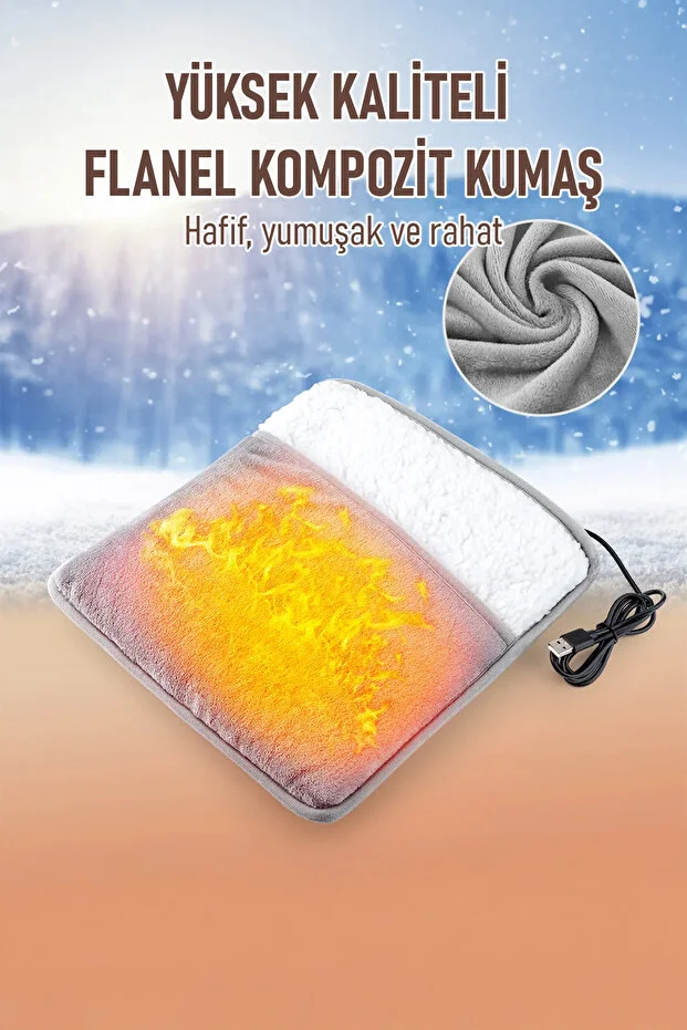 Kablolu Ayak Isıtma Pedi Kablolu Ayak Isıtma Pedi